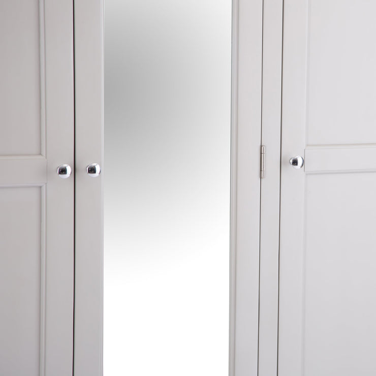 Earlston 3 Door Wardrobe - Grey