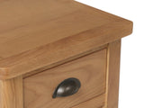 Hampton Oak 1 Drawer Lamp Table