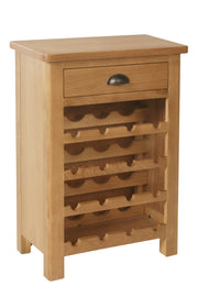Hampton Oak Wine Cabinet