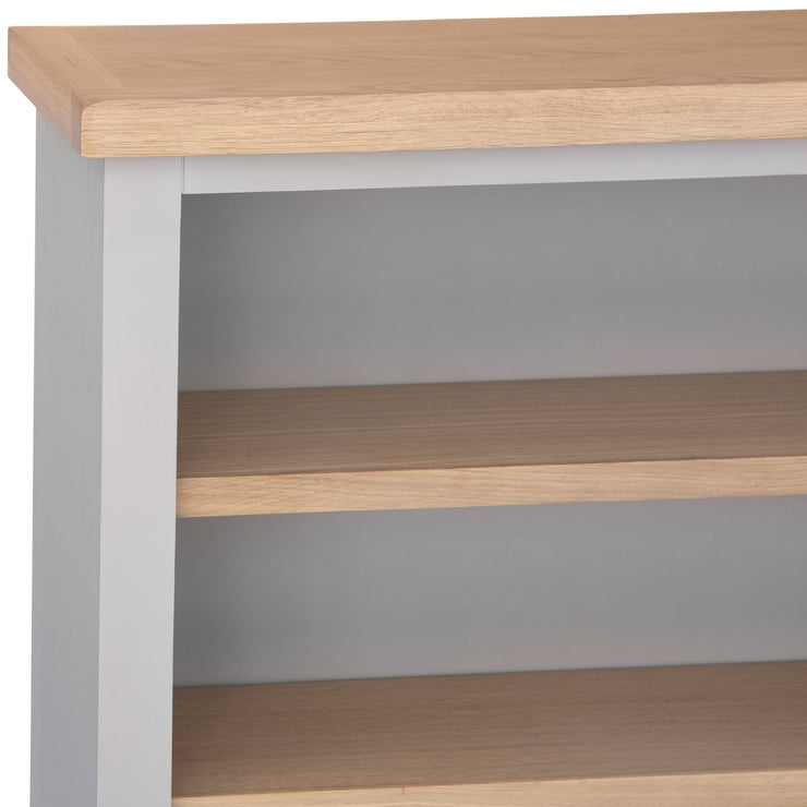 Earlston Small Wide Bookcase - Grey