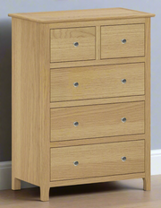 Appleby Oak 2 Over 3 Chest