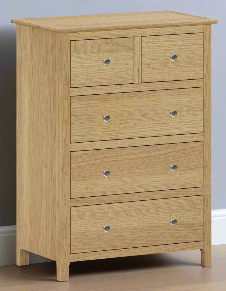 Appleby Oak 2 Over 3 Chest