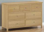 Appleby Oak 3 Over 4 Wide Chest