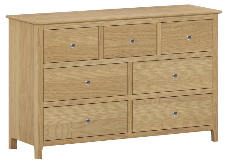 Appleby Oak 3 Over 4 Wide Chest