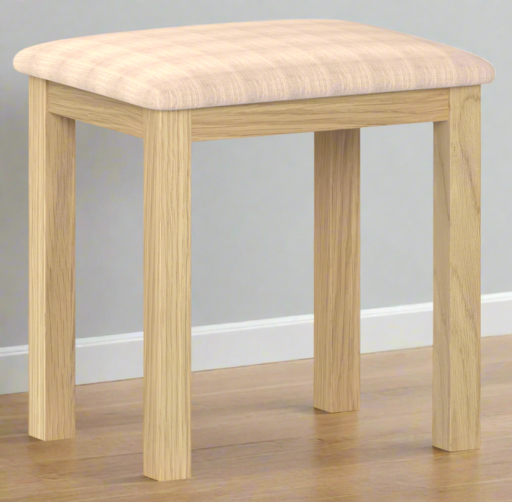 Appleby Oak Dressing Table Stool