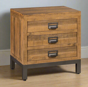Bilbao 3 Drawer Bedside