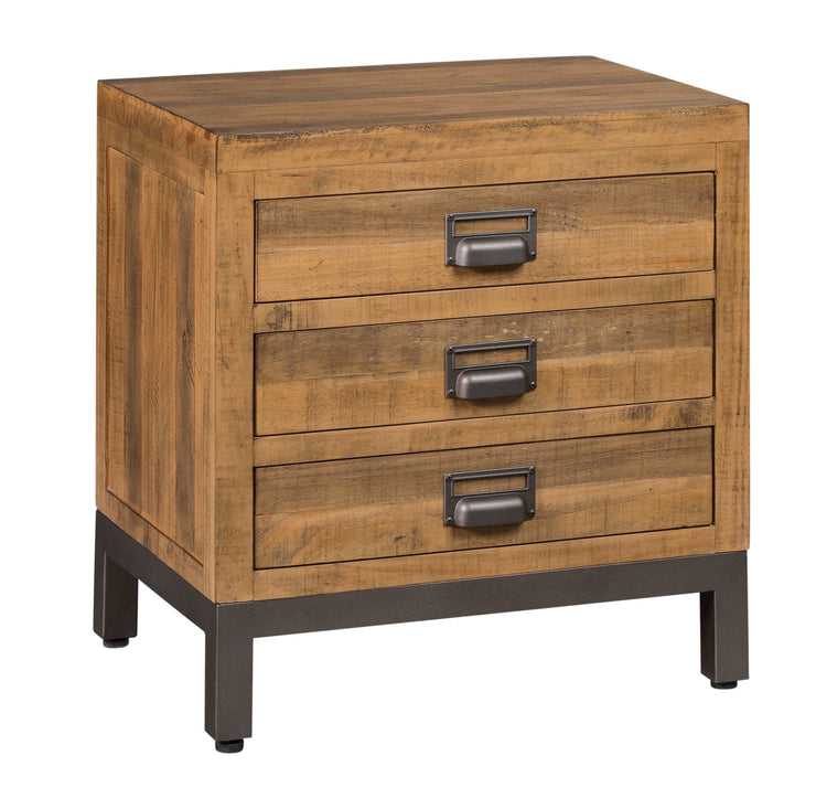Bilbao 3 Drawer Bedside