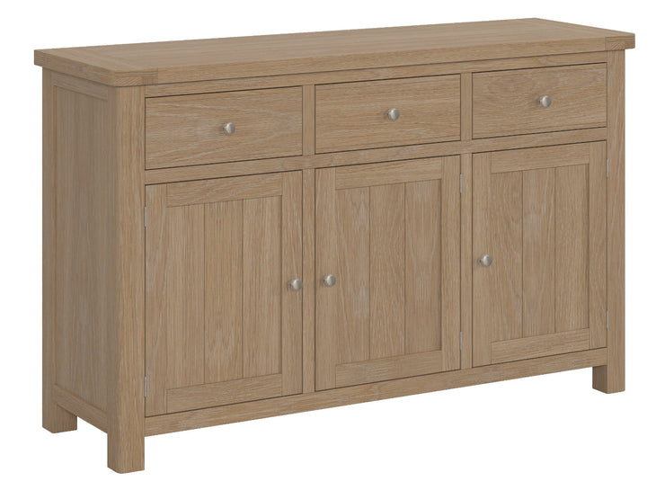 Cambridge Oak 3 Door Sideboard
