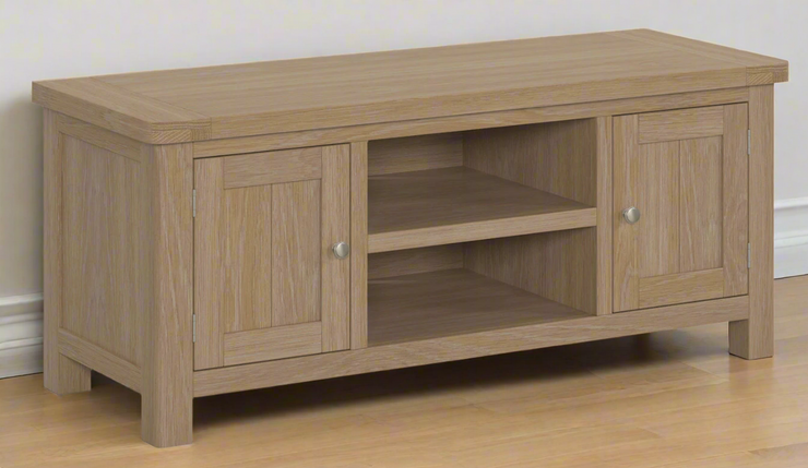 Cambridge Oak Large TV Unit