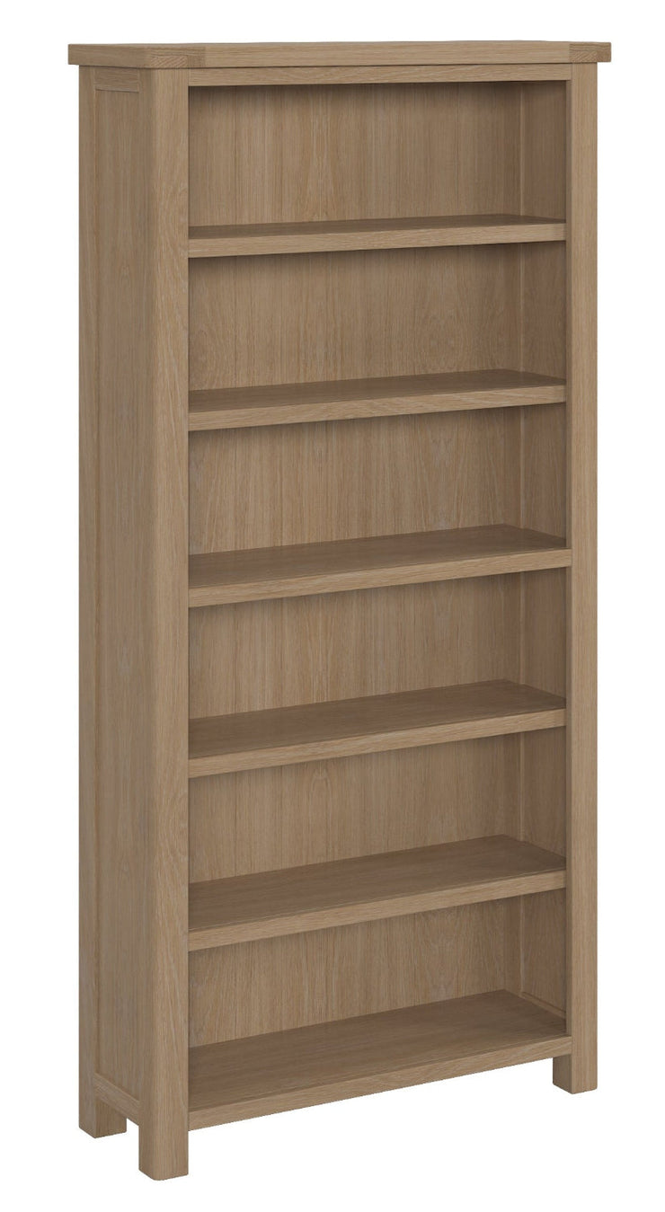 Cambridge Oak 6ft Bookcase