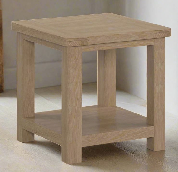 Cambridge Oak Lamp Table
