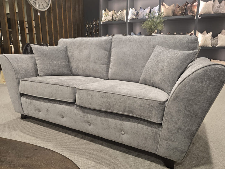 Cosmo 2 & 3 Seater Sofa Set - Silver