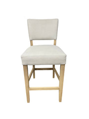 Cottage Fabric Bar Stool - Natural