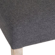 Cottage Fabric Dining Chair - Grey