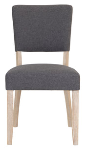Cottage Fabric Dining Chair - Grey