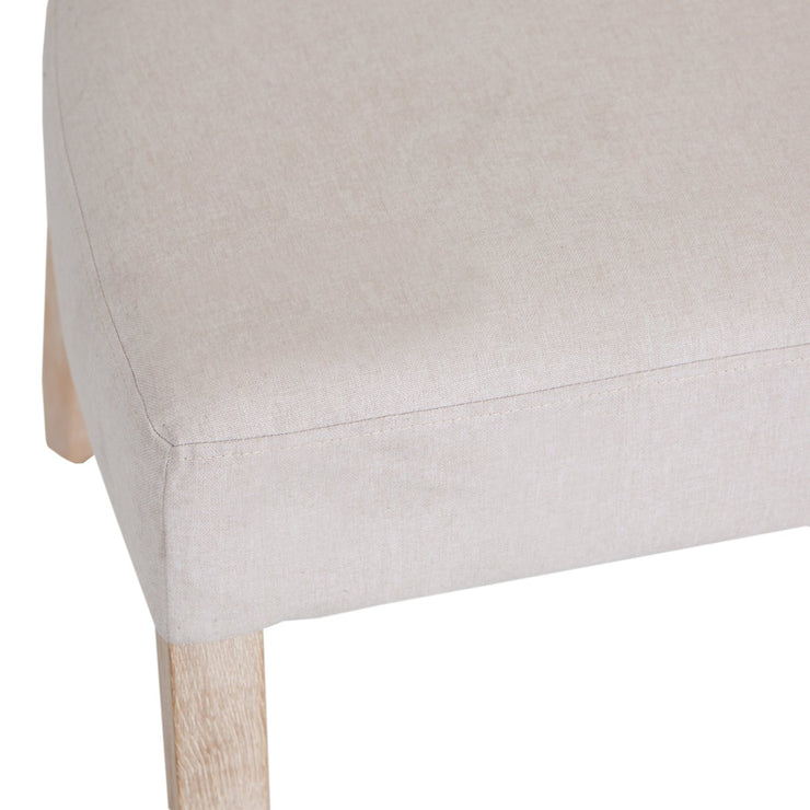 Cottage Fabric Dining Chair - Natural