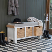 Cottage Large Hall Bench