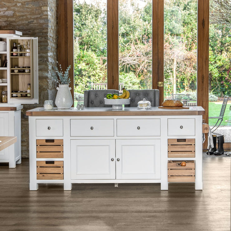 Cottage Large Kitchen Island