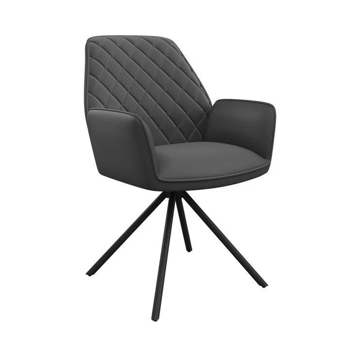 Evalina Swivel Dining Armchair