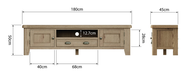 Hatton Extra Large TV Unit