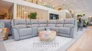Juno Leather Corner Group Sofa