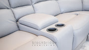 Juno Leather Corner Group Sofa