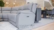 Juno Leather Corner Group Sofa