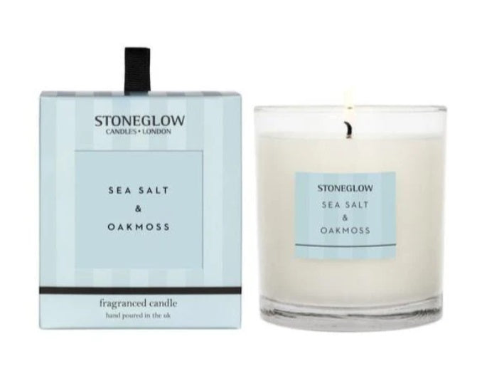 Modern Classics - Sea Salt & Oakmoss - Scented Candle - Boxed Tumbler