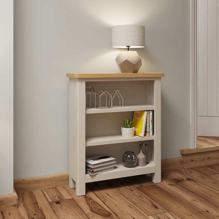 Portland Small Wide Bookcase