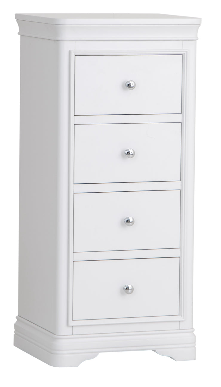 Savoy 4 Drawer Narrow Chest