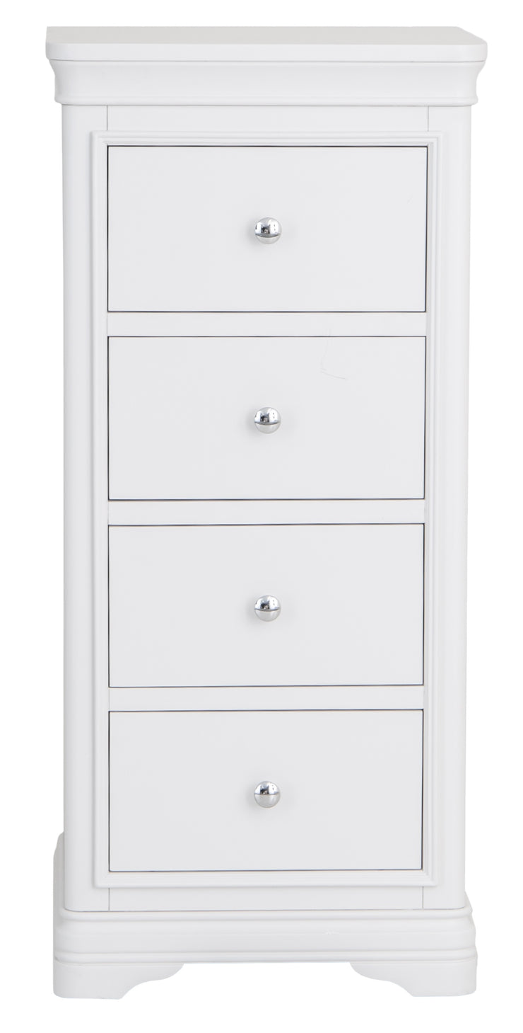 Savoy 4 Drawer Narrow Chest