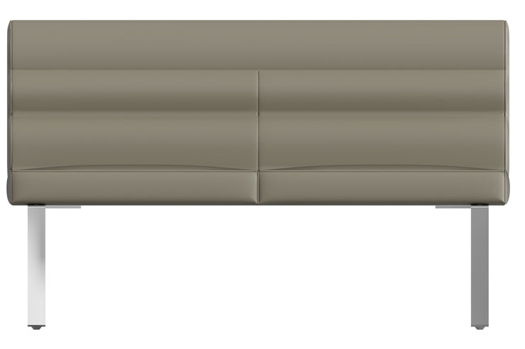 Idaho 1.4m Dining Bench with Back in Taupe