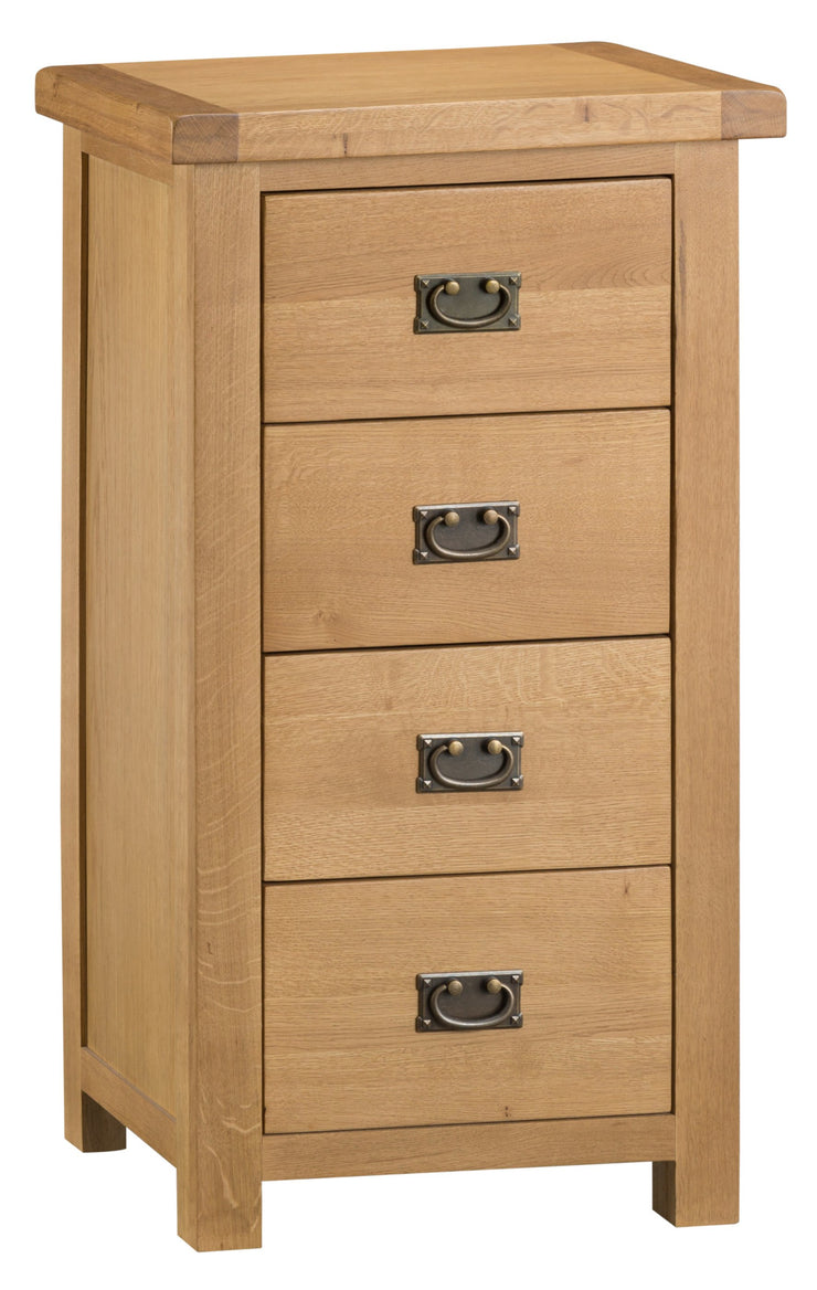 Tucson 4 Drawer Narrow Chest of Drawers