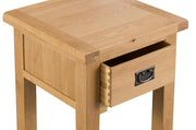 Tucson Lamp Table with Drawer