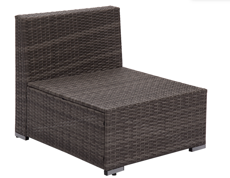 Bella Modular Sofa in Flat Grey Weave