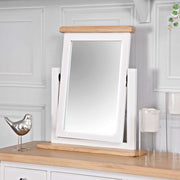 Earlston Trinket Mirror - White