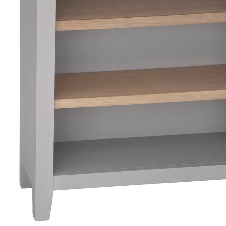 Earlston Small Wide Bookcase - Grey