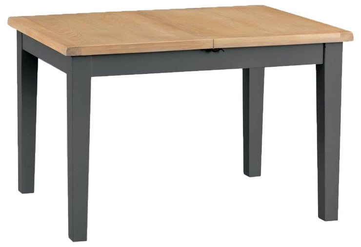 Hampstead Charcoal Extending Butterfly Dining Table - Various Sizes