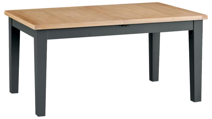 Hampstead Charcoal Extending Butterfly Dining Table - Various Sizes
