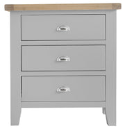 Hampstead Grey 3 Drawer Chest of Drawers