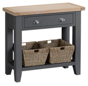 Hampstead Charcoal Console Table - Various Sizes