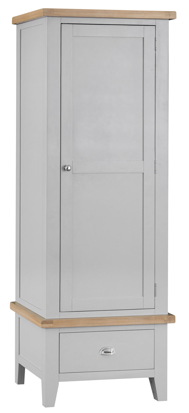 Hampstead Grey Single Wardrobe