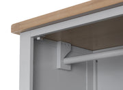Hampstead Grey Single Wardrobe