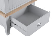 Hampstead Grey Single Wardrobe