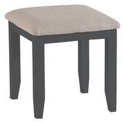 Hampstead Charcoal Dressing Table Stool