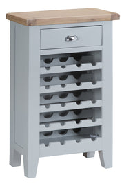 Hampstead Grey Wine Cabinet
