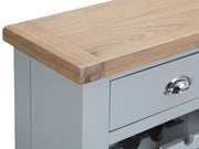 Hampstead Grey Wine Cabinet