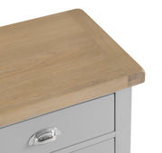 Hampstead Grey Extra Large Bedside Table